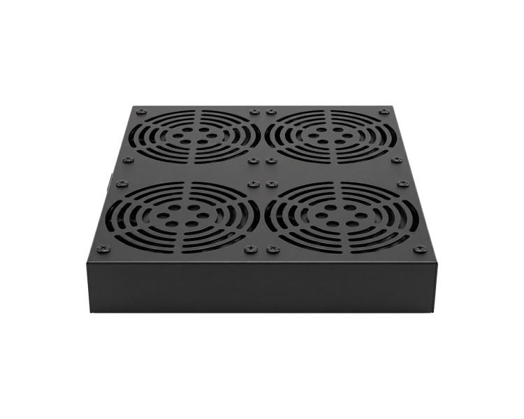 Вентилятор до комутаційних шаф глибиною 800 мм Trinix TRX-FAN4 Black