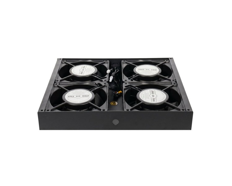 Вентилятор до комутаційних шаф глибиною 800 мм Trinix TRX-FAN4 Black