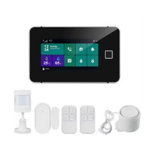 Комплект бездротової сигналізації Trinix TRX-GSM-Kit(LCD)(WiFi) з WiFi та GSM