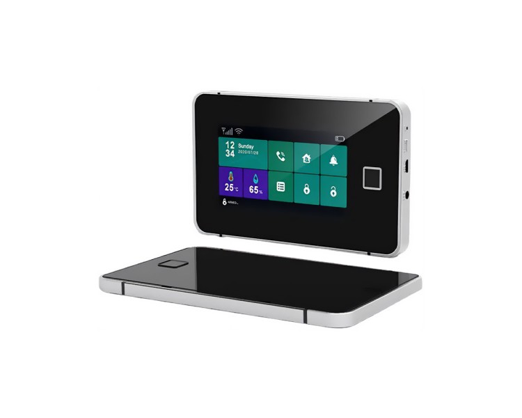 Комплект бездротової сигналізації Trinix TRX-GSM-Kit(LCD)(WiFi) з WiFi та GSM