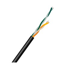 Кабель вита пара UTP CAT5E CU 0.5 2PR LDPE Outdoor Kraft 305m