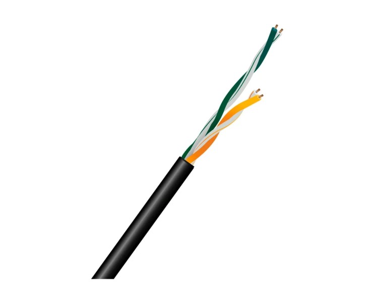 Кабель вита пара UTP CAT5E CU 0.5 2PR LDPE Outdoor Kraft 305m