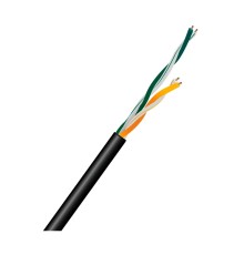 Кабель вита пара UTP CAT5E CU 0.5 2PR LDPE Outdoor Kraft 500m