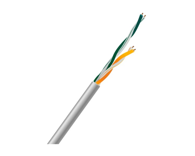 Кабель вита пара UTP CAT5E CU 0.5 2PR PVC Indoor Kraft 500m