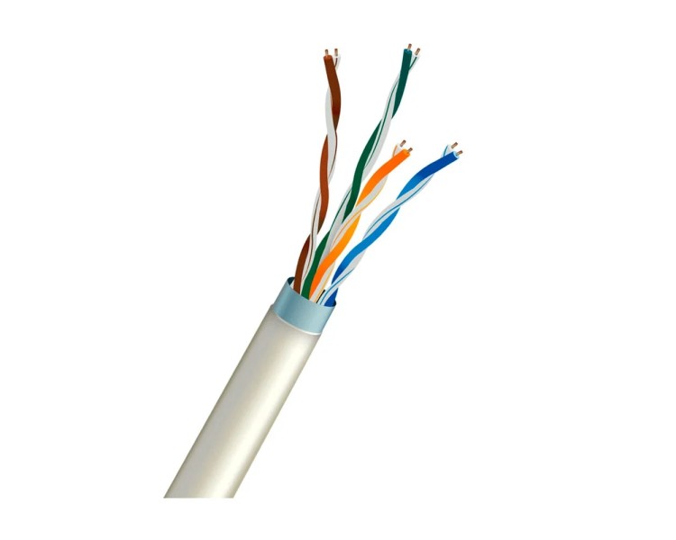 Кабель вита пара FTP CAT5E CU 0.51mm PVC Indoor Trinix 305m