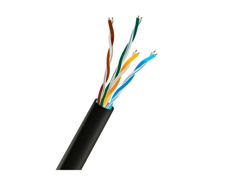 Кабель вита пара UTP CAT5E CU 0.51mm LDPE Outdoor Trinix 305m