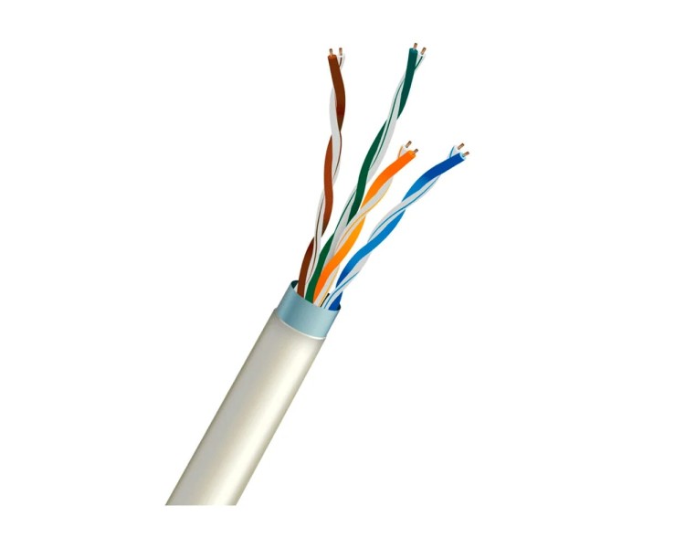 Кабель вита пара  FTP CAT6 CU 0.56mm PVC Indoor Trinix 305m