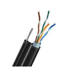 Кабель вита пара FTP CAT5E CU 0.5 LDPE Outdoor багатожильний дріт 7x0.45mm Kraft 305m