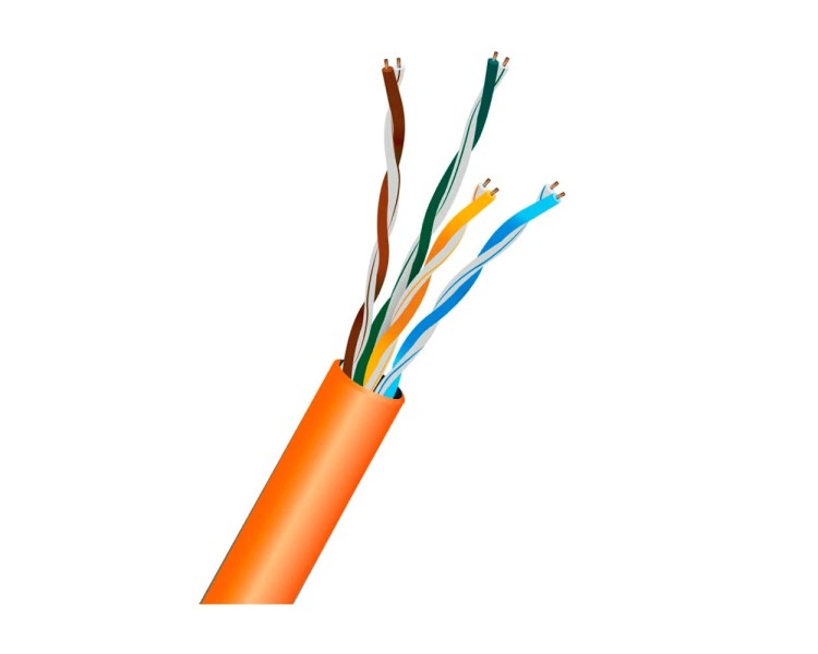 Кабель вита пара UTP CAT6 CU 0.56mm LSZH Indoor Trinix 305m