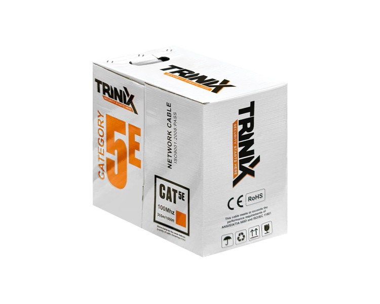 Кабель вита пара FTP CAT5E CCA 0.51mm LDPE Outdoor Trinix 305m