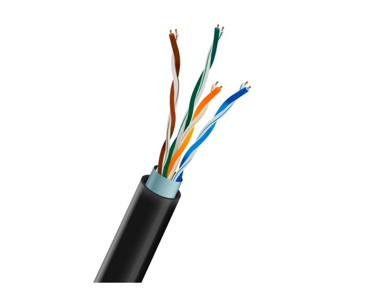 Кабель вита пара FTP CAT6 CU 0.57mm LDPE Outdoor Trinix 305m