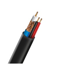 Кабель коаксіальний RG-59+2*0.5 CU 0.8mm Outdoor ОS-структура Trinix 305m