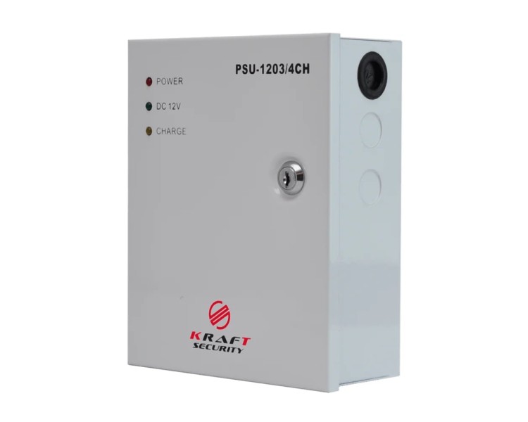 Джерело безперебійного живлення Kraft PSU-1203/4CH