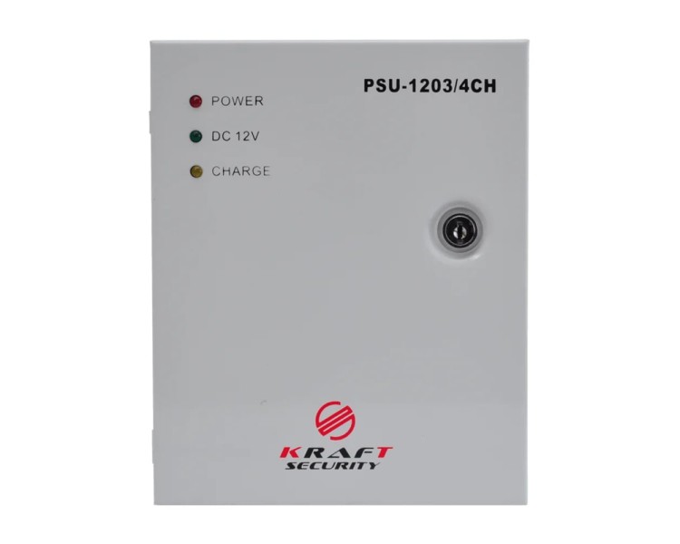 Джерело безперебійного живлення Kraft PSU-1203/4CH