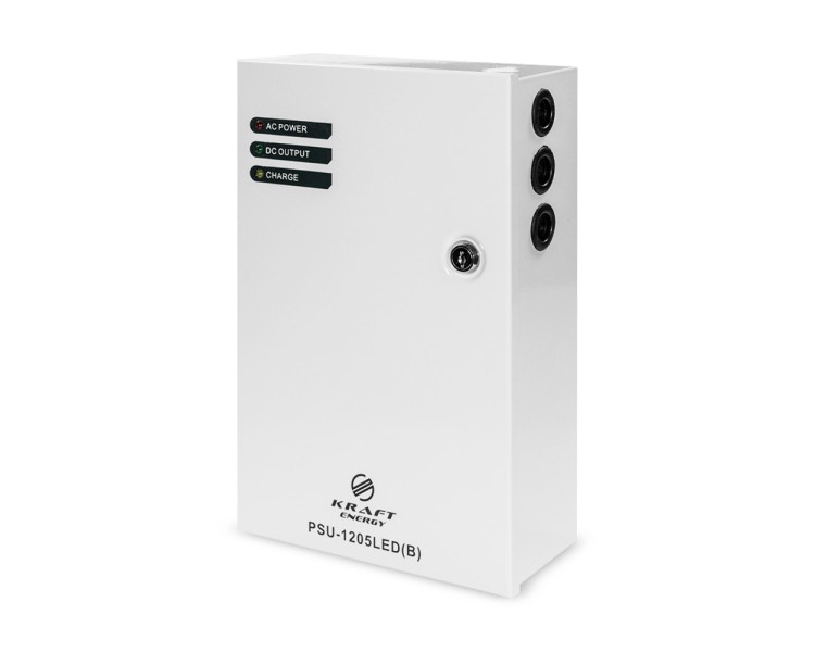 Джерело безперебійного живлення Kraft PSU-1205LED(B)