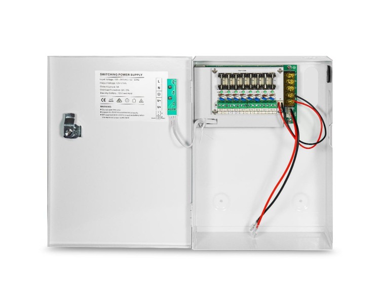 Джерело безперебійного живлення Kraft PSU-1205/8CH