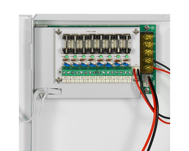 Джерело безперебійного живлення Kraft PSU-1205/8CH