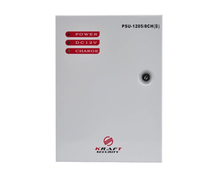 Джерело безперебійного живлення Kraft PSU-1205/8CH(B)