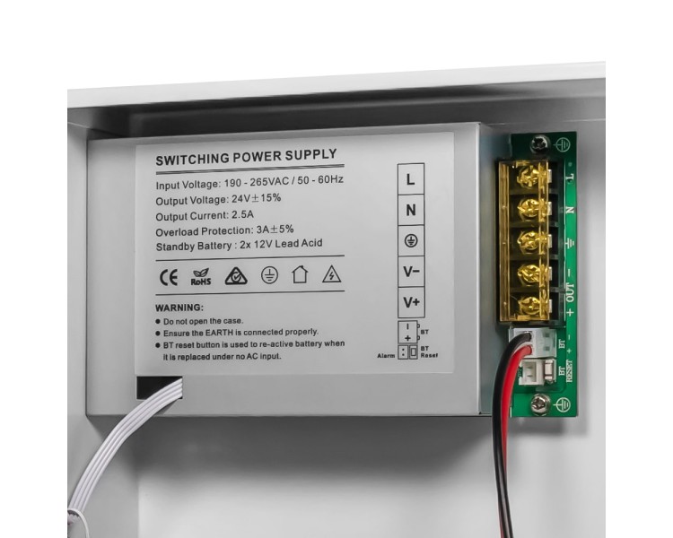 Джерело безперебійного живлення Kraft PSU-2425LED 24V