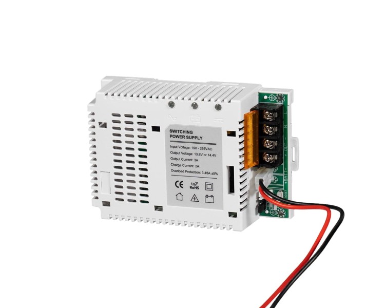 Плата ДБЖ Trinix PSU-1203LED(BOARD) LiFePO4 з кріпленням на DIN-рейку