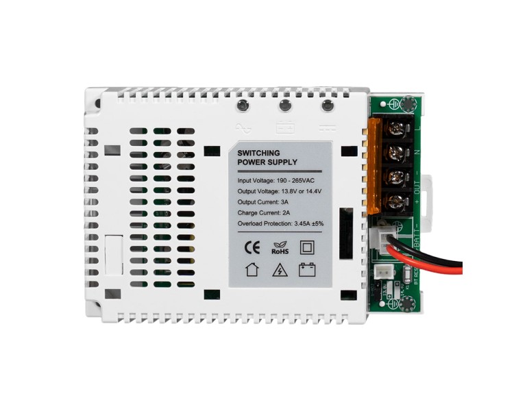 Плата ДБЖ Trinix PSU-1203LED(BOARD) LiFePO4 з кріпленням на DIN-рейку