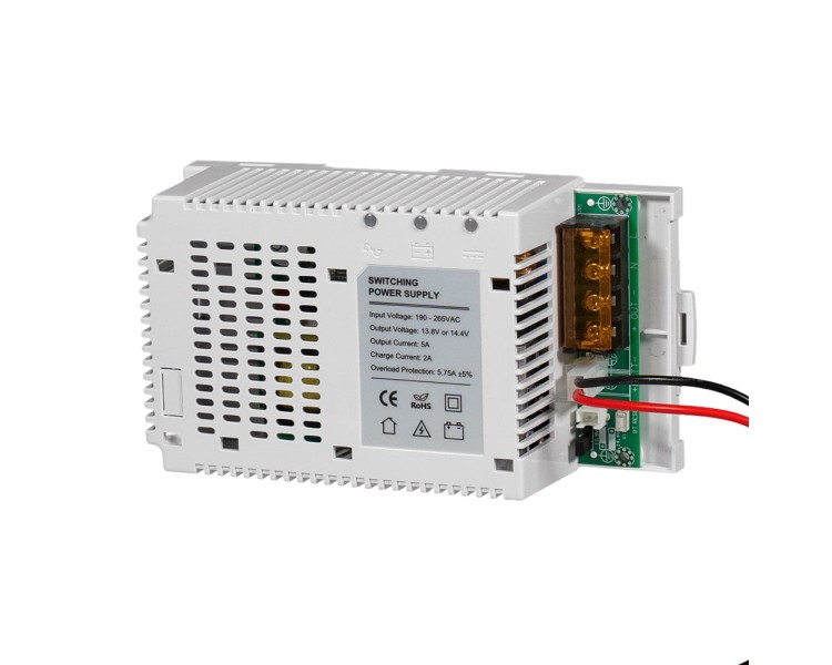 Плата ДБЖ Trinix PSU-1205LED(BOARD) LiFePO4 з кріпленням на DIN-рейку