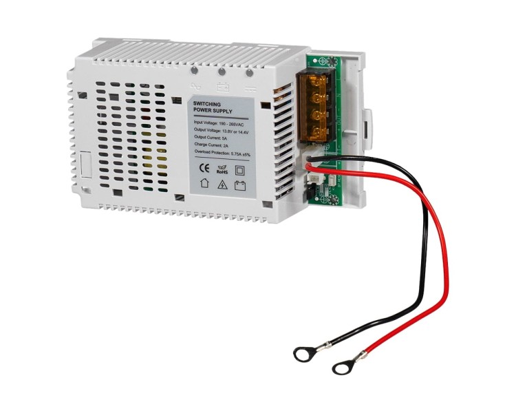 Плата ДБЖ Trinix PSU-1205LED(BOARD) LiFePO4 з кріпленням на DIN-рейку
