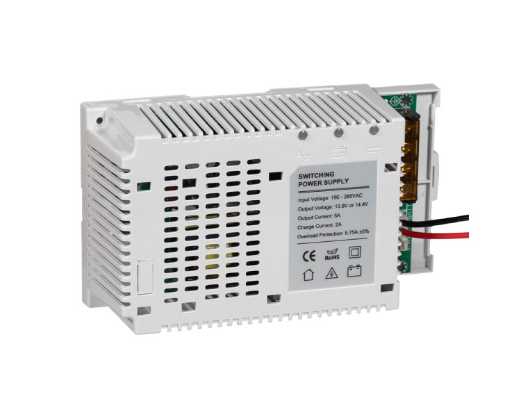 Плата ДБЖ Trinix PSU-1205LED(BOARD) LiFePO4 з кріпленням на DIN-рейку