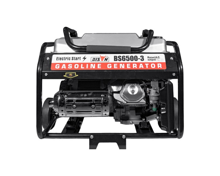 Генератор бензиновий трифазний 5 кВт Bison BS6500-3