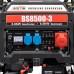 Генератор бензиновий трифазний 6 кВт Bison BS8500-3