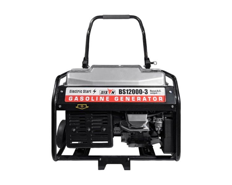 Генератор бензиновий трифазний 9 кВт Bison BS12000-3
