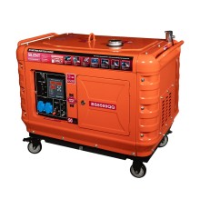 Генератор дизельний однофазний 4.2 кВт Bison BS8500QQ