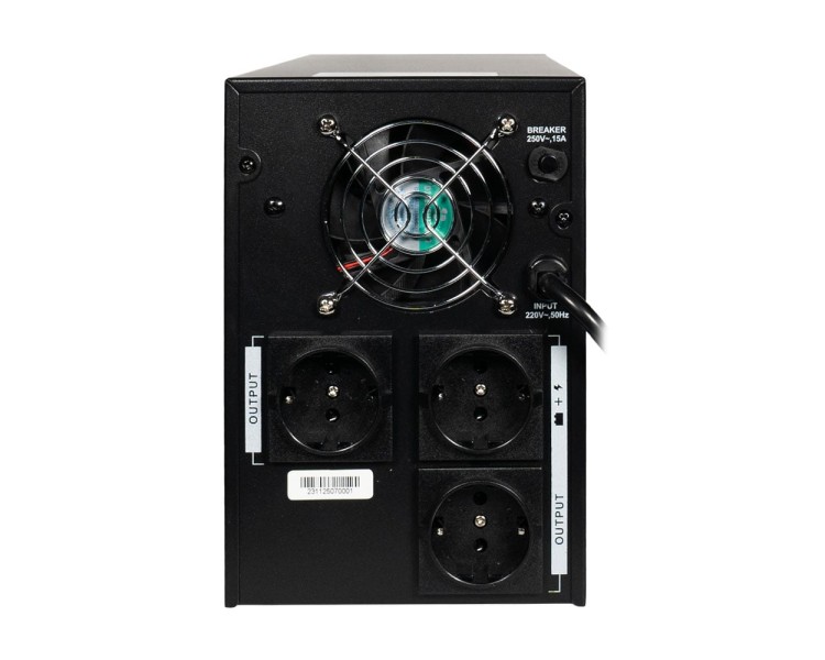 Джерело безперебійного живлення KRF-3000VA/1800W(LCD) UPS Kraft