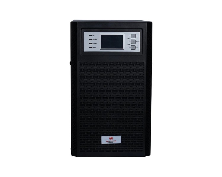 Джерело безперебійного живлення KRF-T1000VA/1KW(LCD) Pro Online UPS Kraft