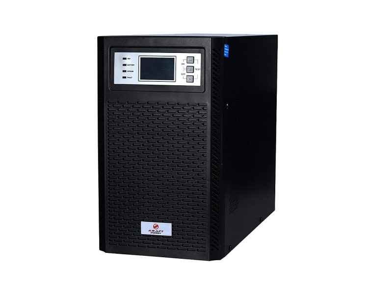 Джерело безперебійного живлення KRF-T1000VA/1KW(LCD) Pro Online UPS Kraft