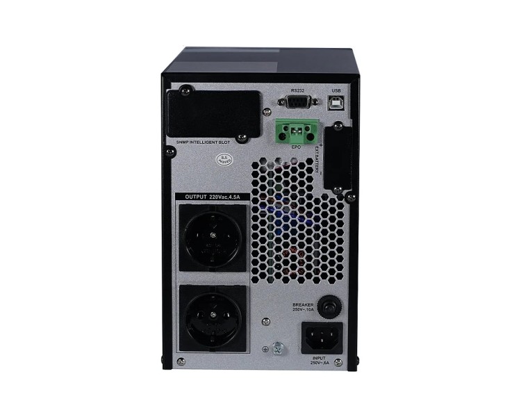 Джерело безперебійного живлення KRF-T1000VA/1KW(LCD) Pro Online UPS Kraft