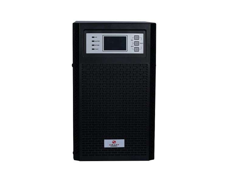 Джерело безперебійного живлення Kraft KRF-T10KVA/10KW(LCD)Ex Pro Online UPS під зовнішній акумулятор