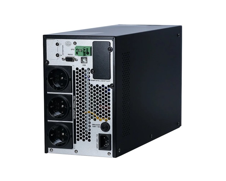 Джерело безперебійного живлення Kraft KRF-T2000VA/2KW(LCD)Ex Pro Online UPS під зовнішній акумулятор
