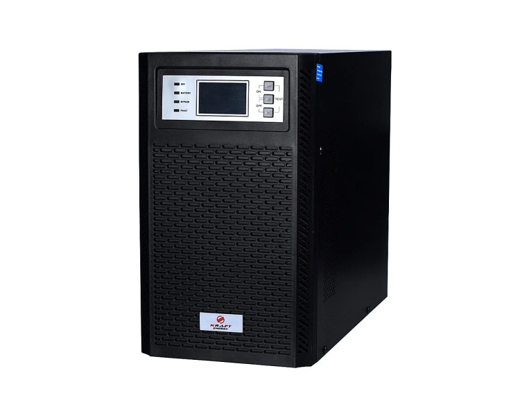 Джерело безперебійного живлення KRF-T3000VA/2400W(LCD) Pro Online UPS Kraft