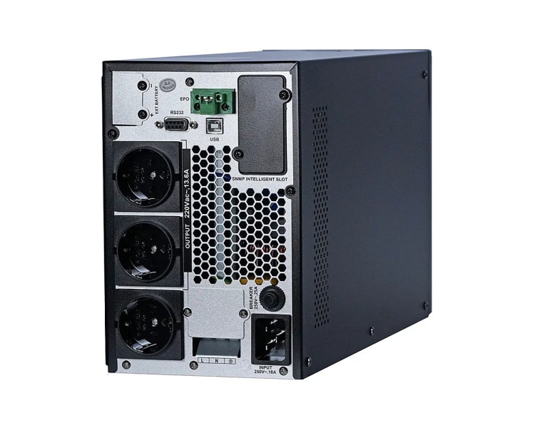 Джерело безперебійного живлення KRF-T3000VA/2400W(LCD) Pro Online UPS Kraft
