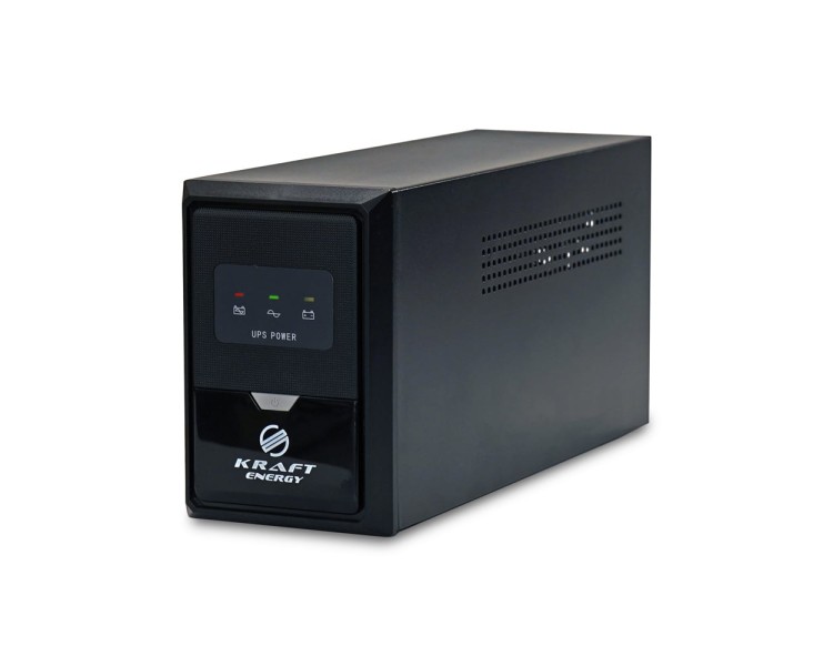 Джерело безперебійного живлення Kraft KRF-B500VA/300W(LED)12V UPS під зовнішній акумулятор