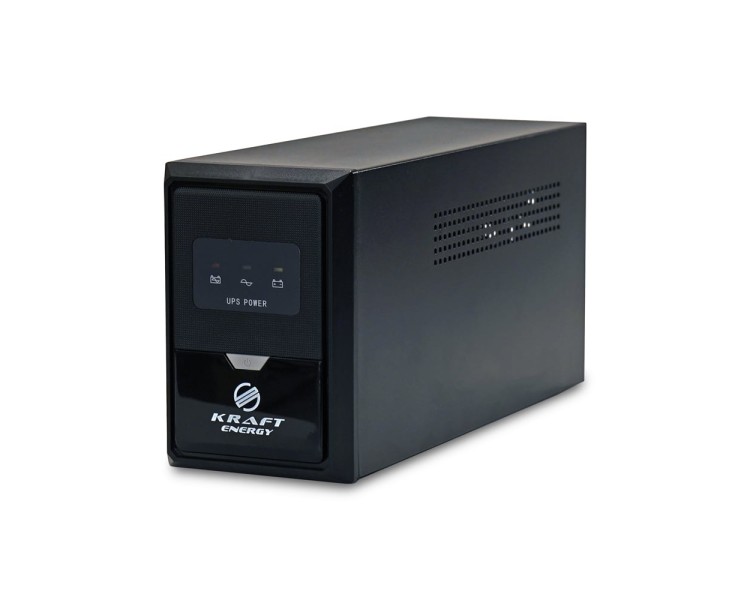 Джерело безперебійного живлення Kraft KRF-B500VA/300W(LED)12V UPS під зовнішній акумулятор