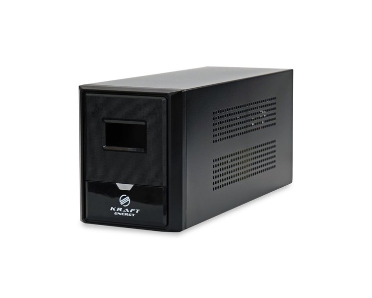 Джерело безперебійного живлення Kraft KRF-B1000VA/600W(LCD)24V UPS під зовнішній акумулятор
