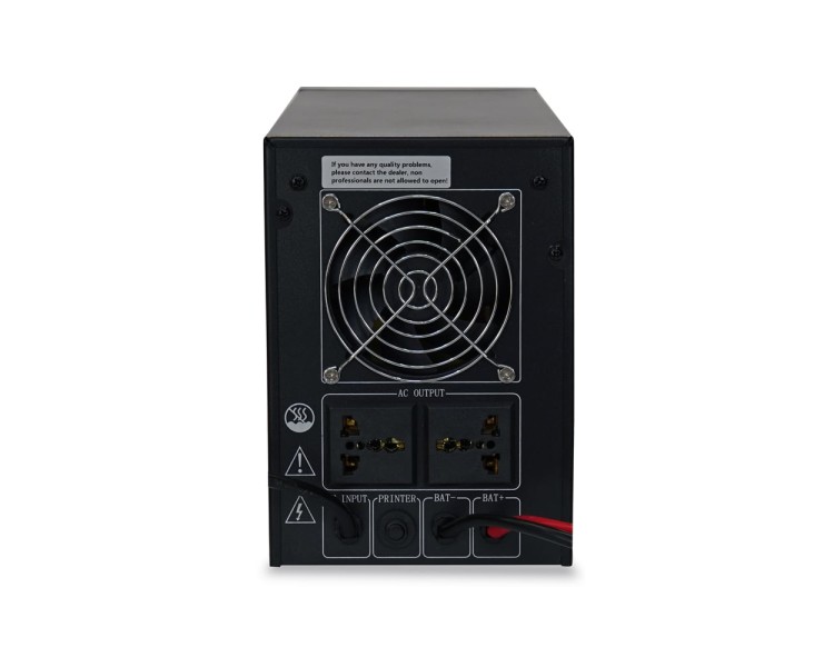 Джерело безперебійного живлення Kraft KRF-B2000VA/1200W(LCD)24V UPS під зовнішній акумулятор