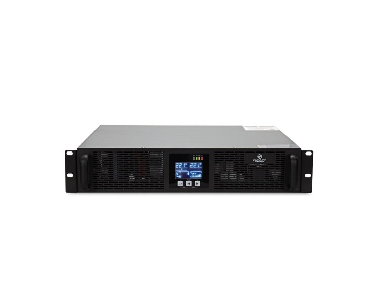 Джерело безперебійного живлення Kraft KRF-RM/6000VA/6KW/Ex Pro Online UPS під зовнішній акумулятор