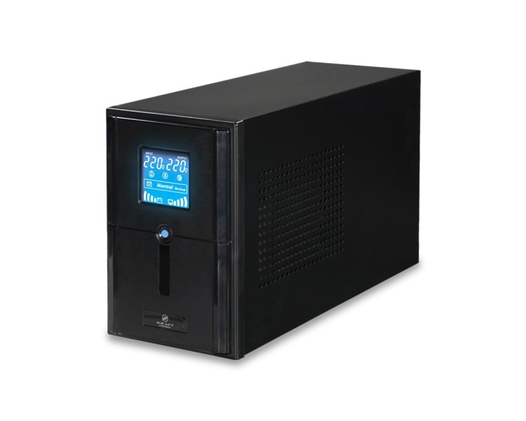 Джерело безперебійного живлення Kraft KRF-PSW1500VA/1200W(LCD)24V UPS під зовнішній акумулятор