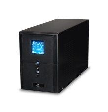 Джерело безперебійного живлення Kraft KRF-PSW2000VA/1600W(LCD)24V UPS під зовнішній акумулятор