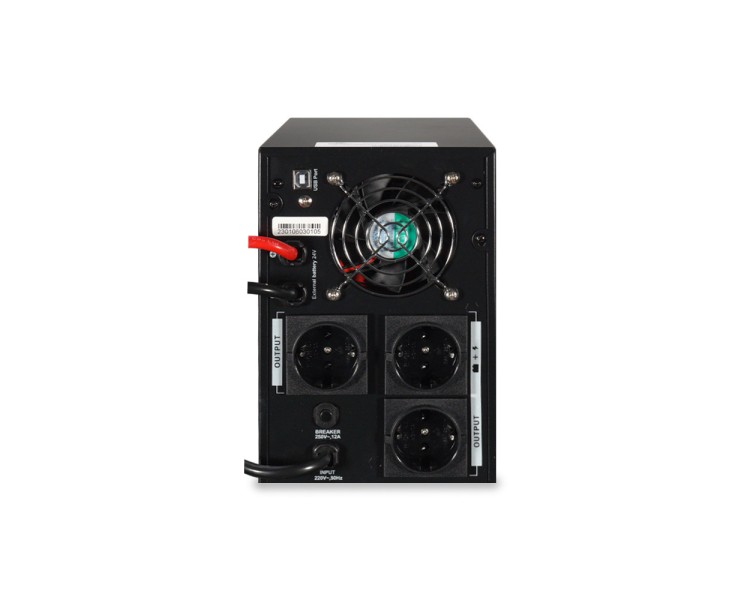 Джерело безперебійного живлення Kraft KRF-PSW2000VA/1600W(LCD)24V UPS під зовнішній акумулятор