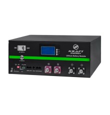 Акумуляторна батарея літій-залізо-фосфатна 48В 5120Втг Kraft KRF-48/100BRM LiFePO4 монтаж в стійку 19"