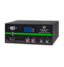 Акумуляторна батарея літій-залізо-фосфатна 48В 10240Втг Kraft KRF-48/200BRM LiFePO4 монтаж в стійку 19"